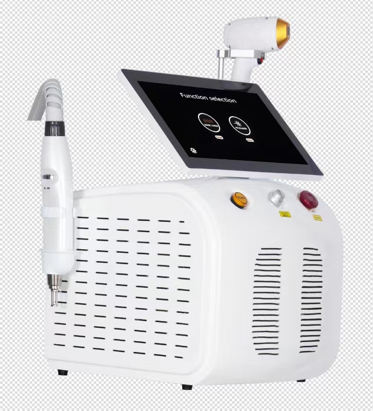 Professional Diode Laser Hair Removal System With Picosecond Laser For Tattoo Removal Pigment Reduction Skin Brightening
