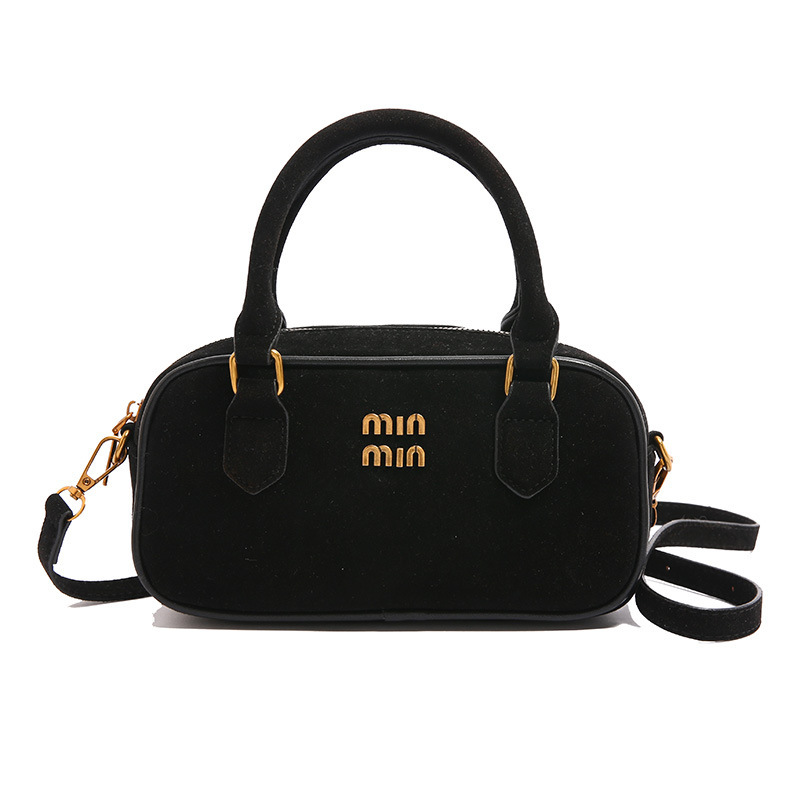 free shipping designer High end retro Boston hand-held pillow bag for autumn and winter 2025, versatile and fashionable single shoulder crossbody bag