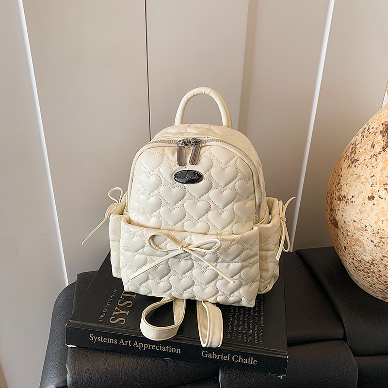 Free shipping designer Ins Trend College Style Backpack 2025 New Korean Fashion High-End Travel Bag Niche Design Women Bag