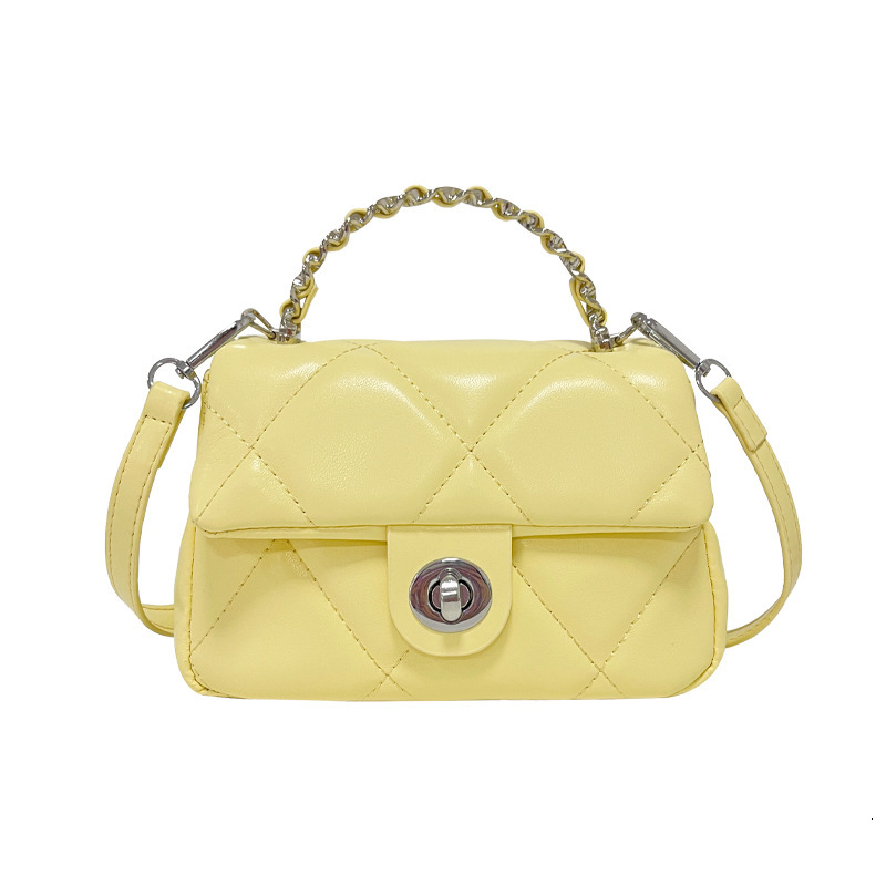 Free shipping designer Korean Style Super Popular Small Square Bag for Women 2025 Hot Item Niche High-End Quilted Chain Bag Versatile Crossbody Bag