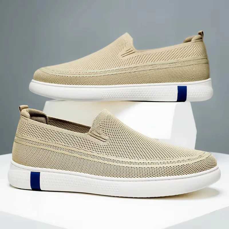 Shallow Mouth Lazy Person Man Shoes Breathable ManS Summer Sneakers Casual Sneaker S Shoes With Sing Y250707