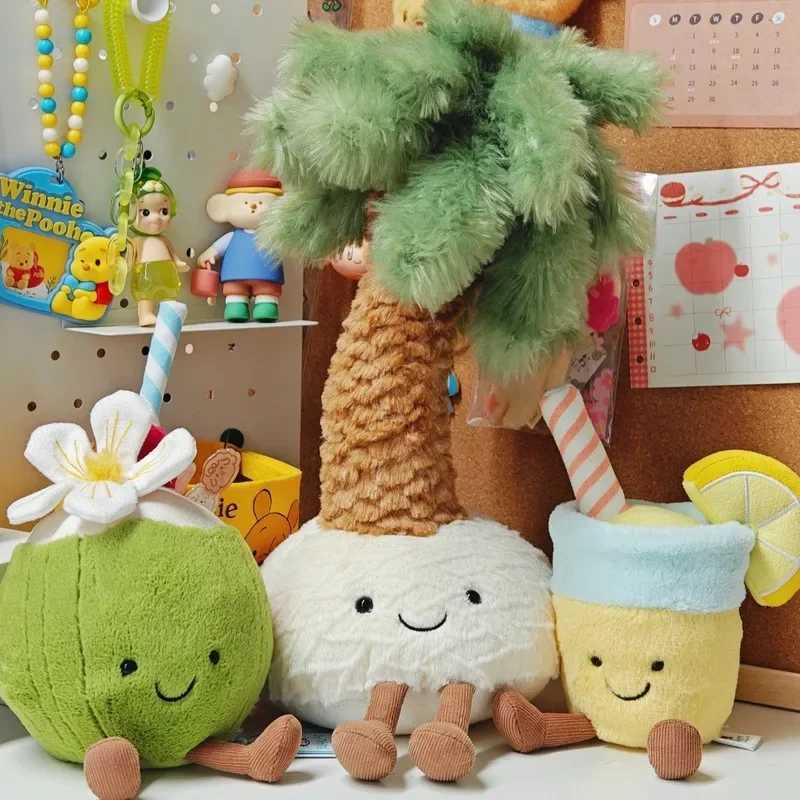 Jellycat Coconut Green Interactive Doll Toy with Tag for Cats and Dogs Home Decor Fun Summer Pet Supplies Holiday Gift Y250705