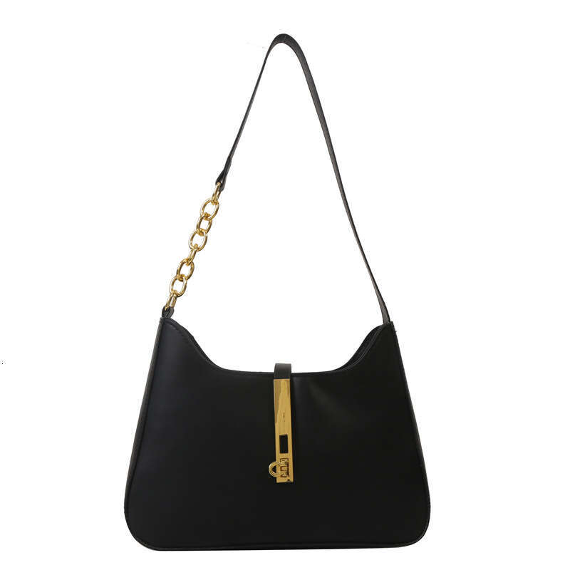 2025 Winter New INS French Niche Texture for Women Solid Color PU Underarm Commuter Versatile Crossbody Bag