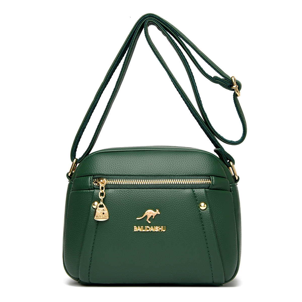 Women s new crossbody bag mobile phone multifunctional cowhide shoulder bag designer bag trend trend small round bag handbag
