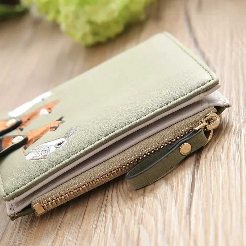 igh chuality Vens Wallet Lovely Carto s Short Leather Fem Small Coin Purse Hasp Zipper Purse Card Holder For Girls Y250707