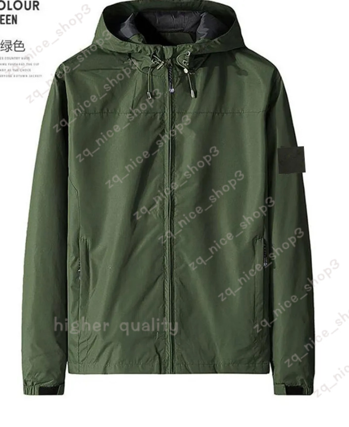 designer coat stone Jacket Men's Spring Autumn Windrunner Jacket Thin Jacket Men's Sports Windbreaker Coat Couple Dress Women hooded hiking 