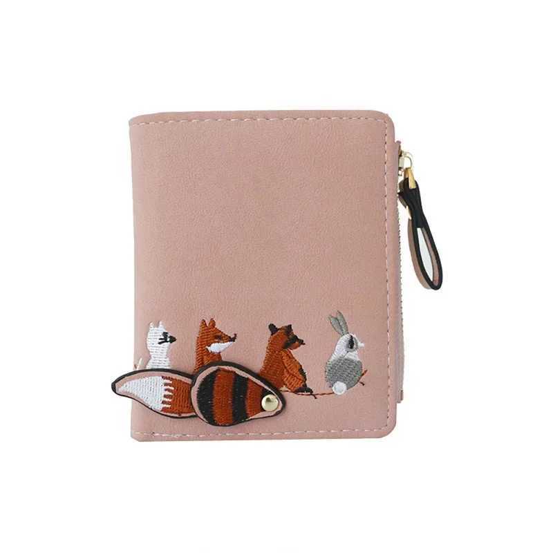 igh chuality Vens Wallet Lovely Carto s Short Leather Fem Small Coin Purse Hasp Zipper Purse Card Holder For Girls Y250707