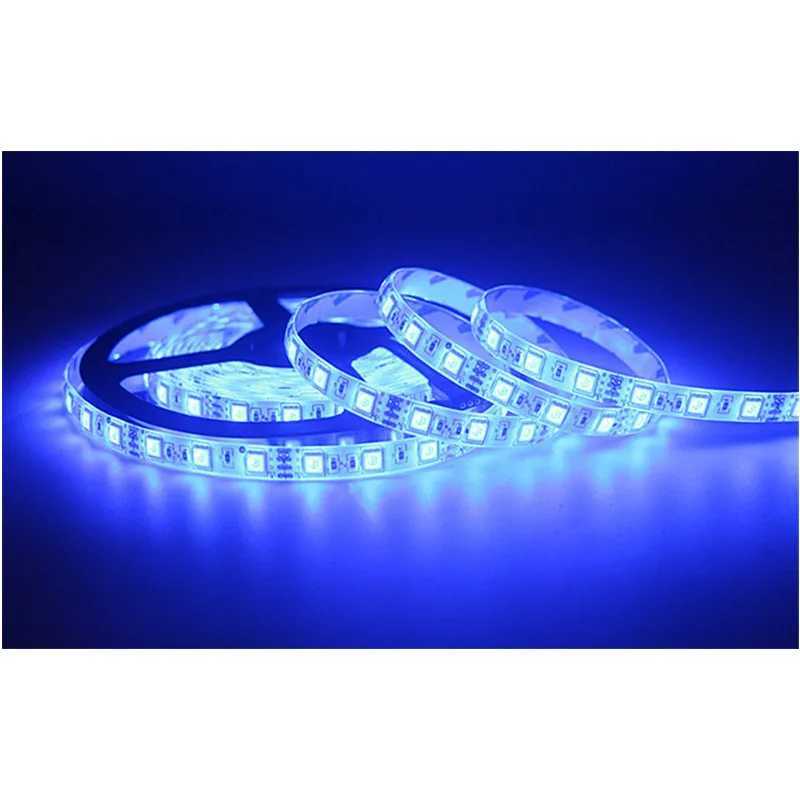 50cm 1m 2m 3m 4m 5m LED Flexible Strip Light SMD 5050 60leds/m Non waterproof LED String light Ribbon Tape RGB White Red Yellow W250701