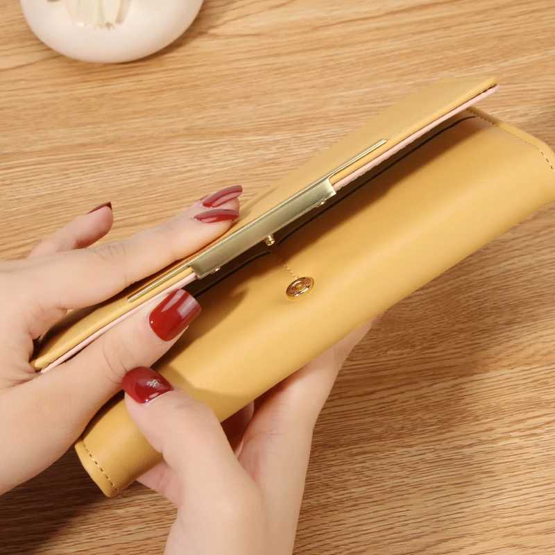 New Three-Fold Wallet for Men; LG High-End Handbag; Ladies Multi-Card Holder; Multi-Functional Ladies Purse Y250707