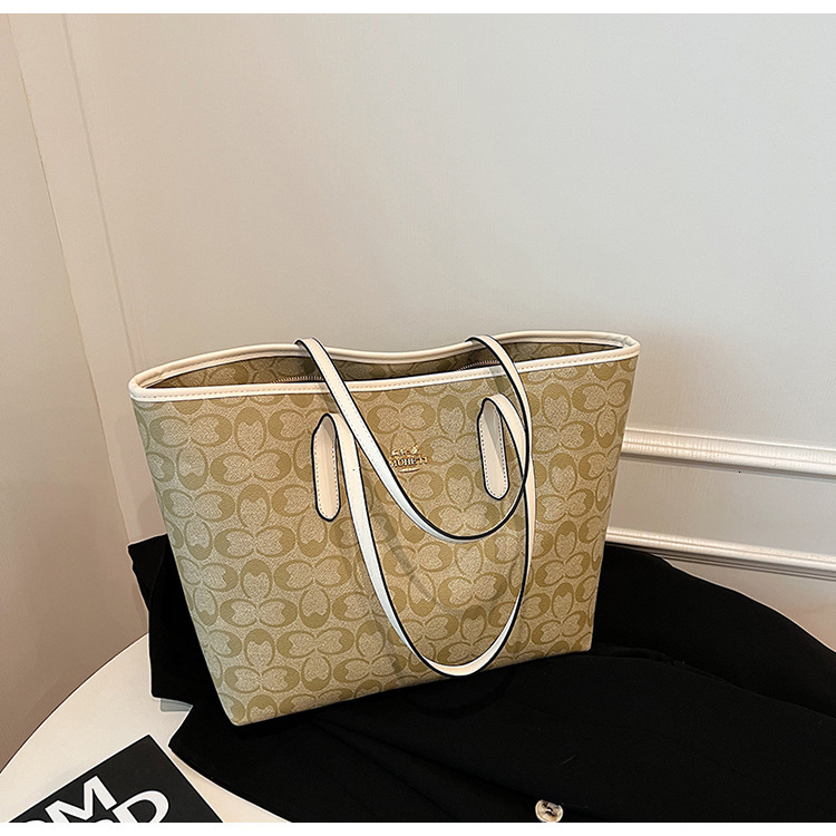 Free shipping designer High-end Tote Bag for Women Large Capacity New Trendy Versatile Shoulder Bag Fashionable Commuter Bag