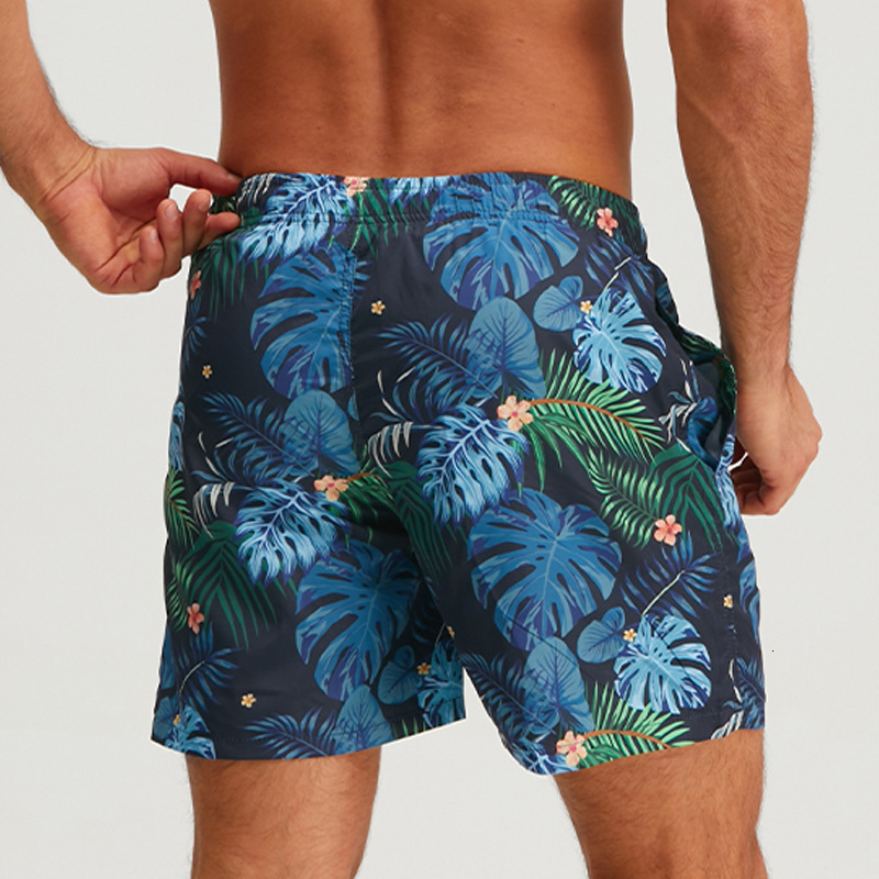Designer Men's Beach Shorts Camouflage European And American Printed Drifting Shorts Men's Cross Border Quick Drying Export Casual Shorts Fa