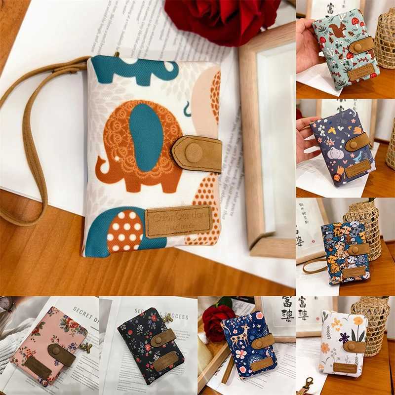 Kaii Wallet New Korean Style Tri-Fold Card Holder for Women Cute Minimalist Purse CC88 Y250707