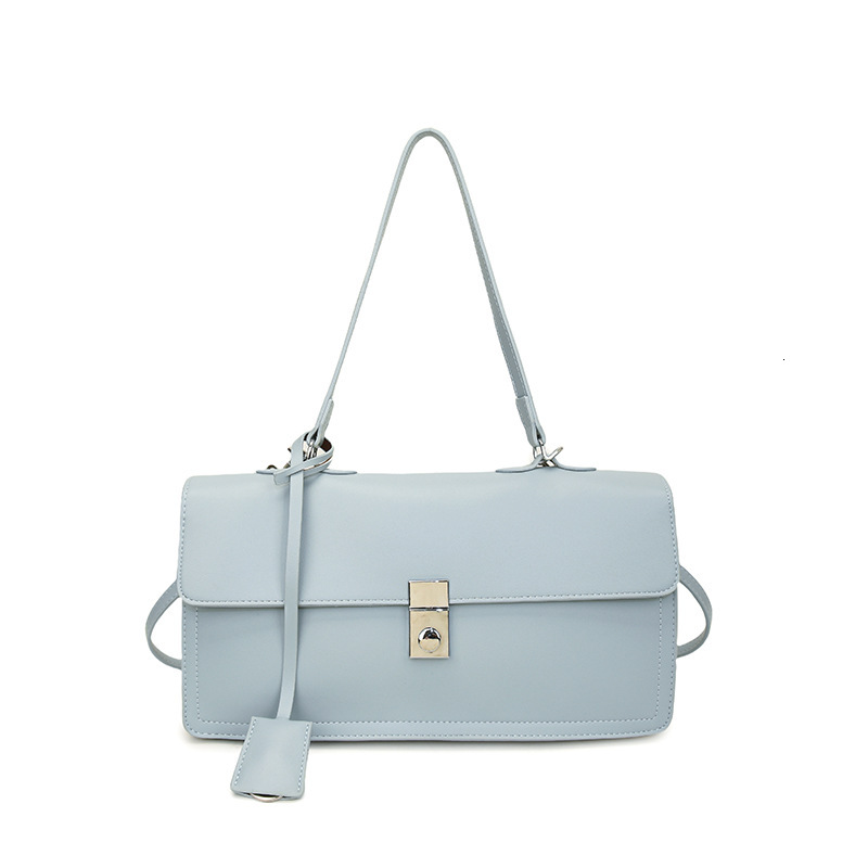 Free shipping designer Korean Fashion Versatile Simple Commuter Baguette Underarm Bag for Women 2025 Summer New High-Quality Textured Shoulder Bag