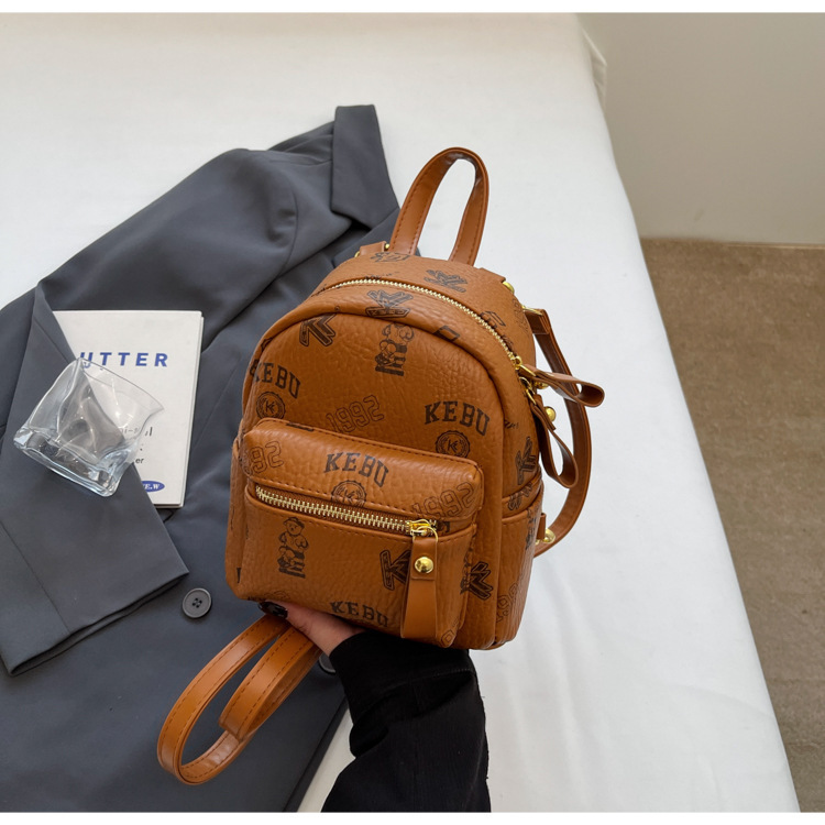 Free shipping designer High-end Stylish Small Bag for Women 2025 New Model Student Class Bag Casual Mini Lightweight Travel Backpack