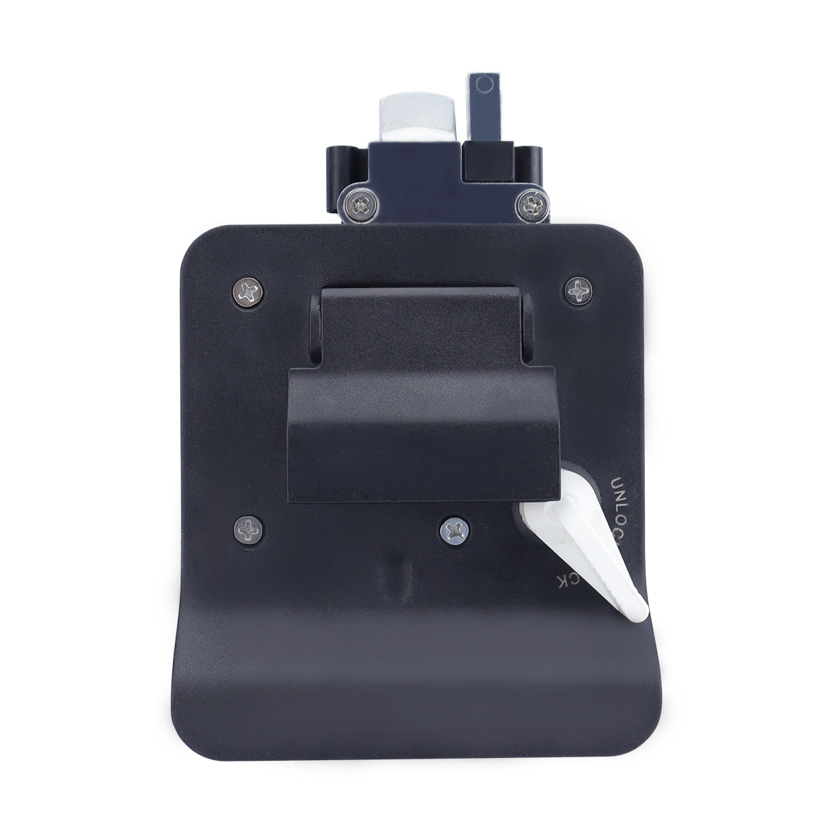 RV trailer camping vehicle entrance door lock RV door lock replacement Double door with locking pin Computer key Door handle 2 keys Black