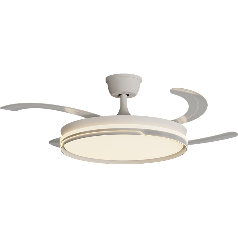 Stylish Contemporary Ceiling Fans Integrated with Brightening Lights for Cozy Spaces Variable frequency 6-speed