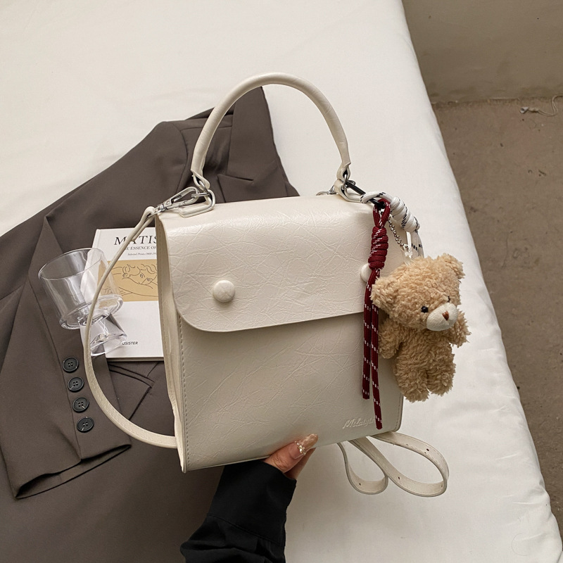 Free shipping designer 2025 New Fashion Versatile Simple High-End Small Square Bag Niche Design Casual Shoulder Bag Crossbody Bag Handbag
