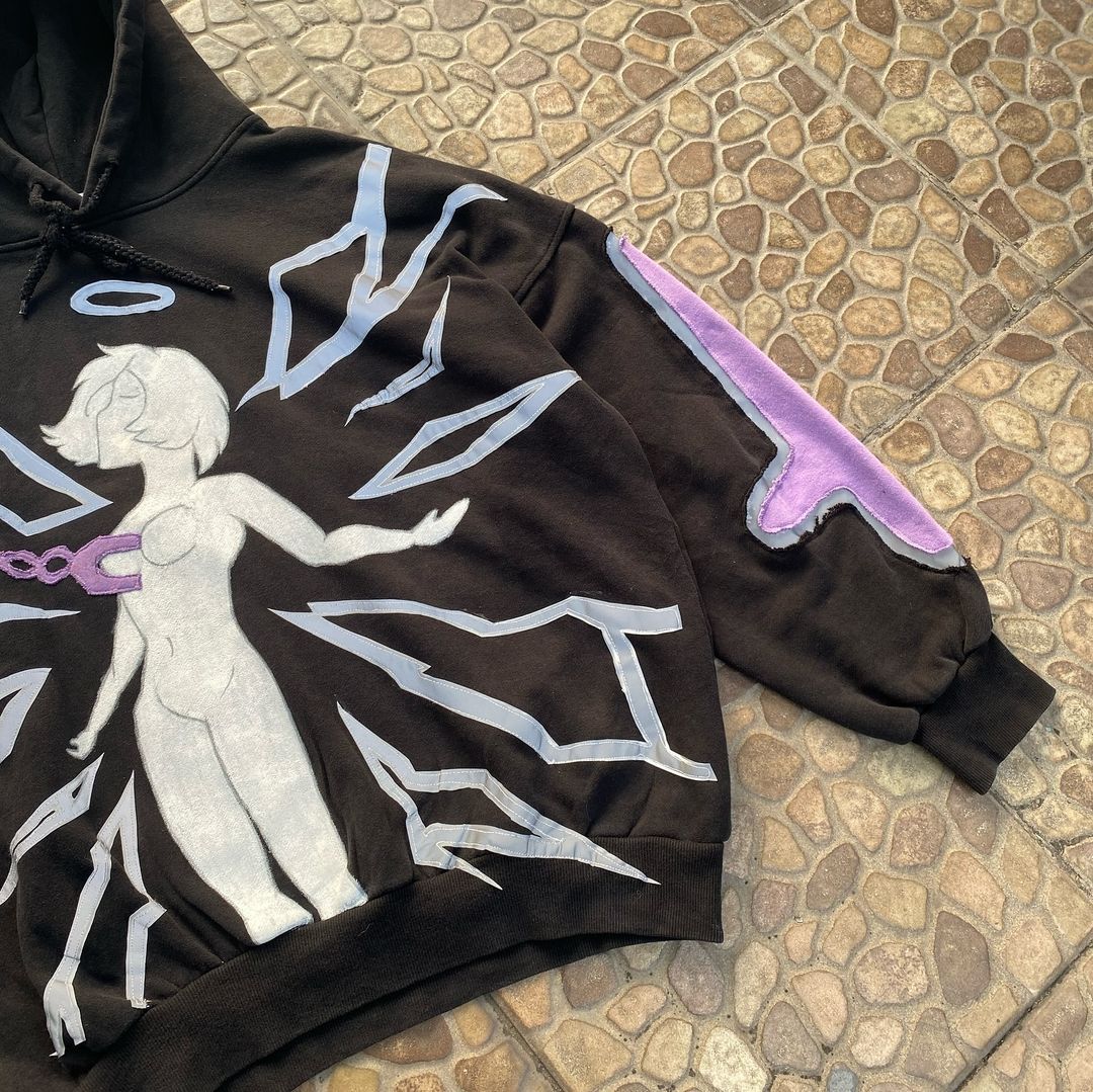 Men's Jackets Tenthseries Y2K Coats Mens Womens Hip Hop Letters Patch Print Oversized Casual Clothes