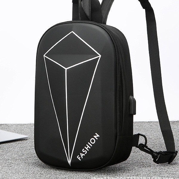 Cross border Korean version trend single shoulder multifunctional anti theft chest bag for men and women s business trend travel waist bag