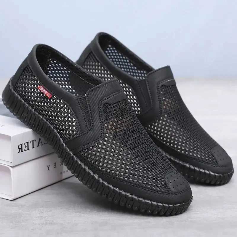 Breathable MenS Sneakers Mesh Fabric Casual Sneakers New MenS Summer Sneakers Cheap Shoes Clearance Sing Y250707