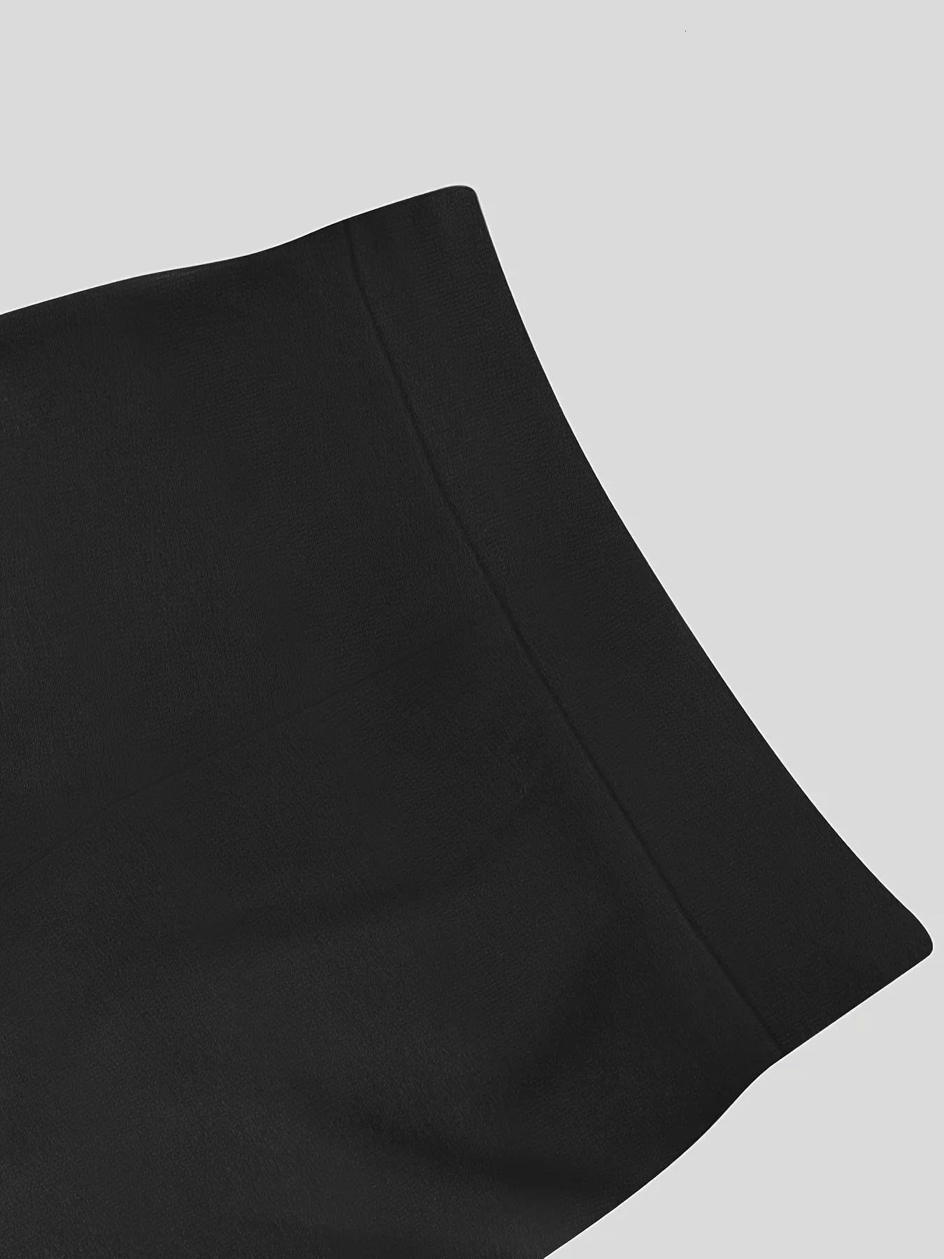 Summer womens plus size high elasticity knitted fabric fashion solid color tight pants w250704