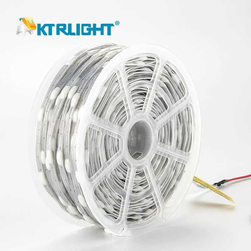 12V 4pin Data Return WS2811 WS2812 LED Seed Pixel String Lights Full Color Individually Addressable RGB for DIY Curtain Light W250701