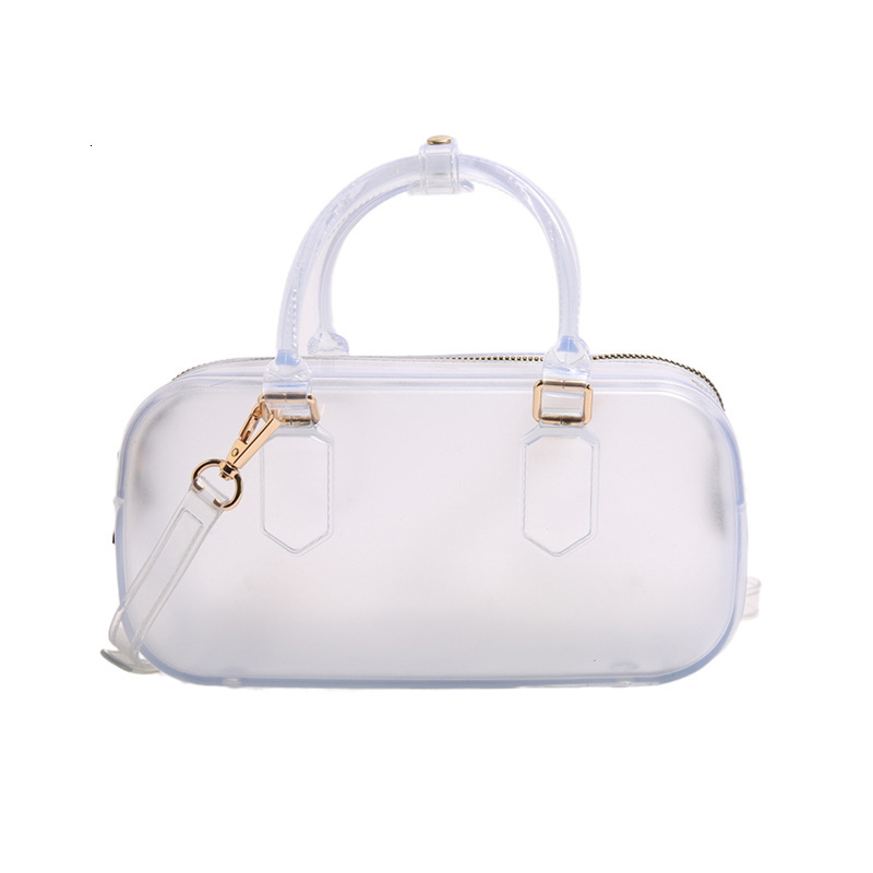 Free shipping designer Korean Style Dopamine Barbie Pink Jelly Bag for Women 2025 New Single Shoulder Bag Crossbody Bag Casual Versatile Handbag Pillo