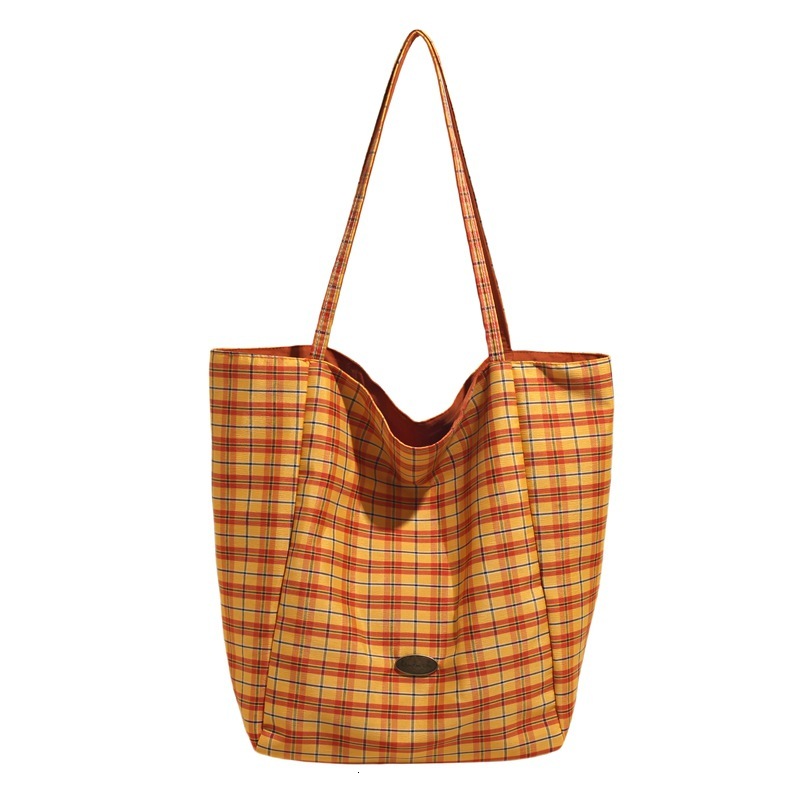 Free shipping designer This Year Trend Double-Sided Bag for Women 2025 New Korean Style Ins Style Letter Large Capacity Lazy Shoulder Bag Tote Bag