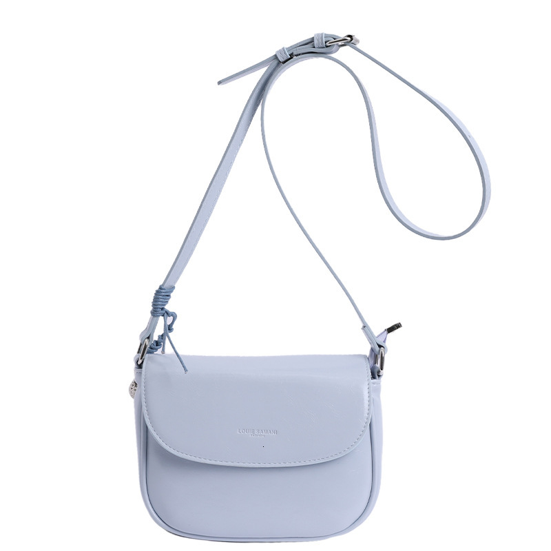 Free shipping designer 2025 Summer New Korean Retro Ins Style Red Saddle Bag Crossbody Bag Small Bag for Women Versatile Simple Phone Bag