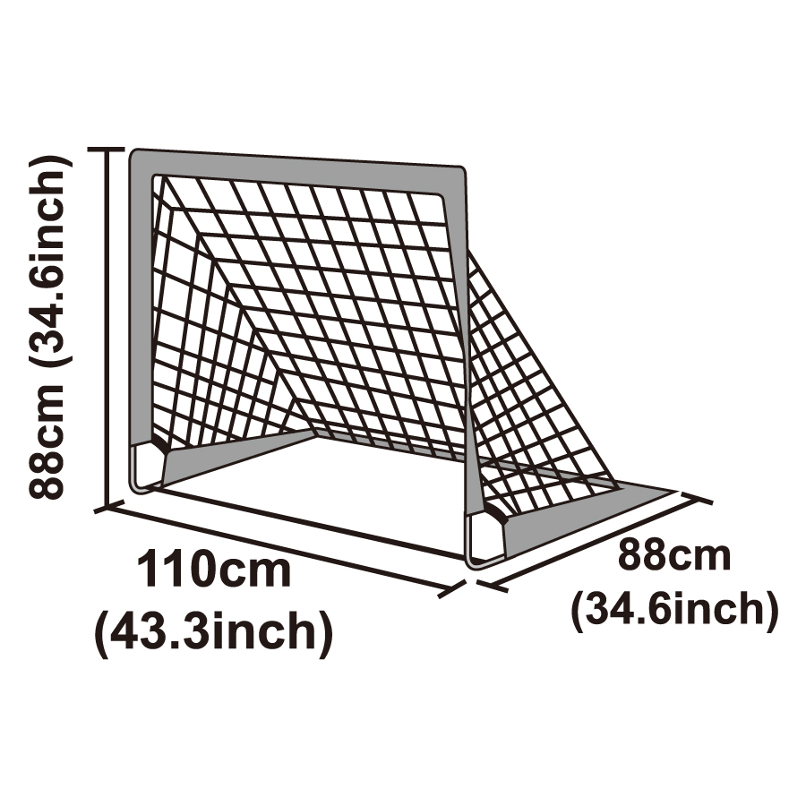 Kids' Entertaining Foldable Ball Target Door Perfect For Family Fun at Home