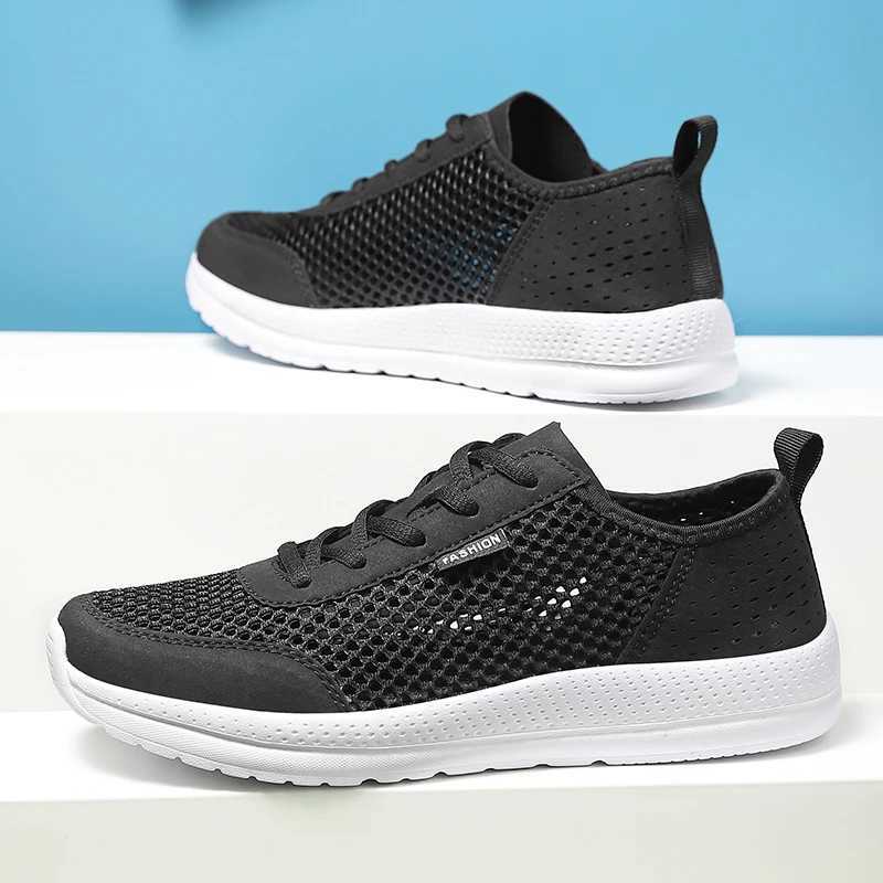 Men Soft Sport Shoes Breathable Fion Mesh Running Shoes Comfortable Men High Quality Outdoor Lightweight Sneakers for Men Y250707