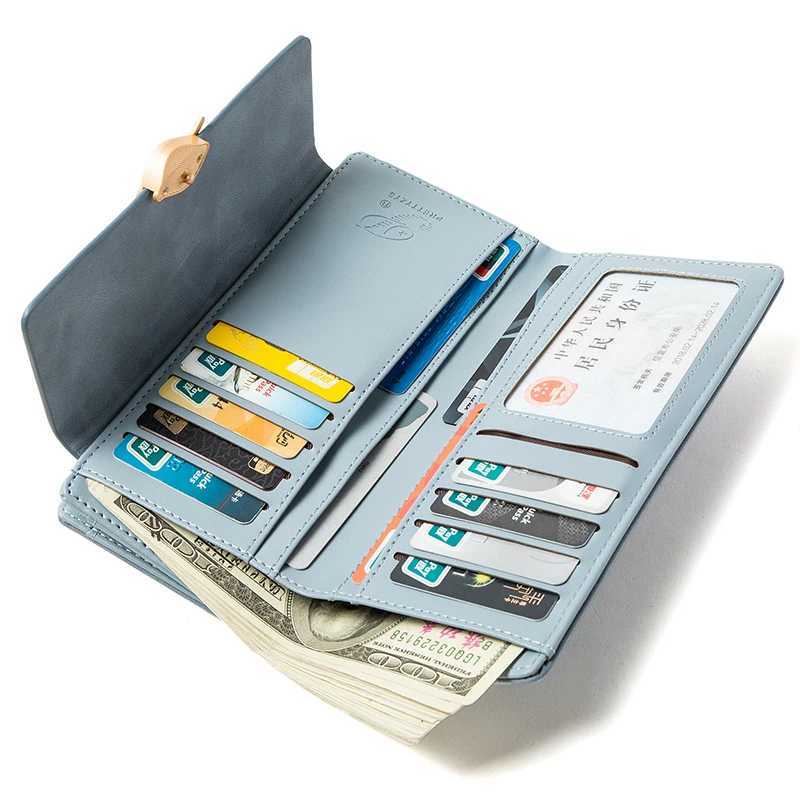 Purse Fem Niche Design Simple LG Mobile Phone Bag Frosted Leaf Mens Purse 2023 New Trend All-Mahing Wallet Wen Y250707