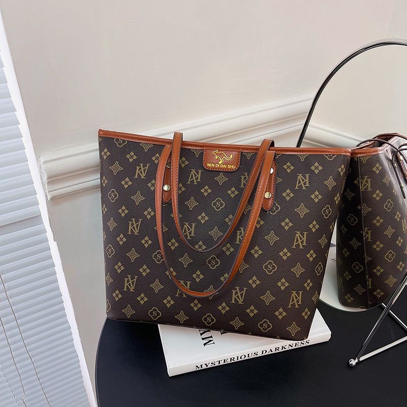 Designer Bag Luxury Bag Shoulder Bag Office Fashion Checkerboard Gotote Women S Large Capacity Shoulder Printed Commuter Underarm