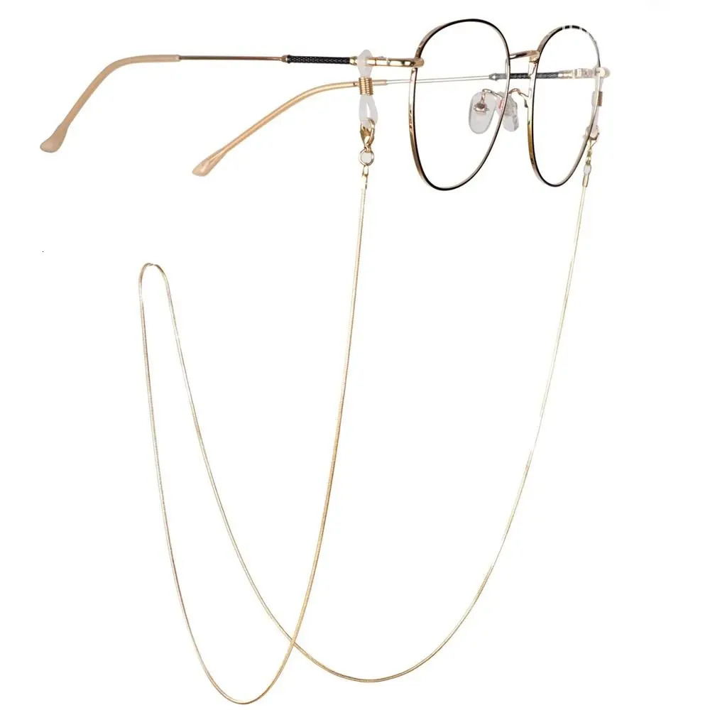 String Hanging Chain Snake Bone Chain Anti-lost Hanging Neck Mask Chain Metal Glasses Chain Spectacle Cord Sunglasses Chains