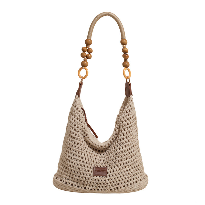 Free shipping designer Beach Vacation Beach Bag for Women 2025 New Summer Large Capacity Hollow Woven Bag Shoulder Bag Crossbody Bag Tote Bag Trendy