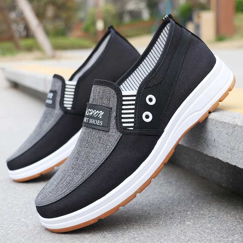 Mens Fionable Solid Knitted Running Shoes - Lightweight Breathable and Non-Slip - Perfect Sports Shoes for Outdoor Adventur Y250707