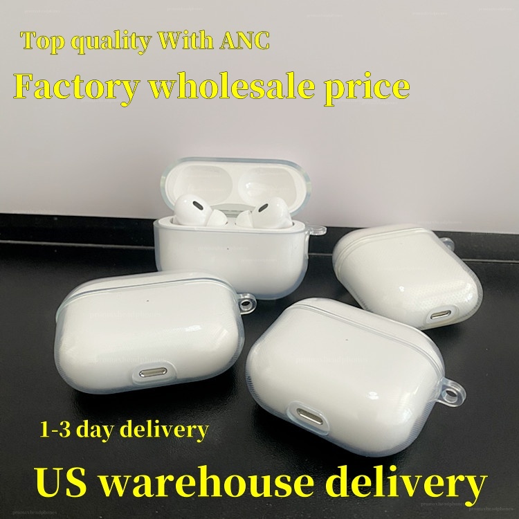 USA Stock Wholesale for airpods pro 3 2 2nd Generation airpods 4 Headphone Accessories Silicone Protective Earphone Cover case airpod pro max Wireless charging Case