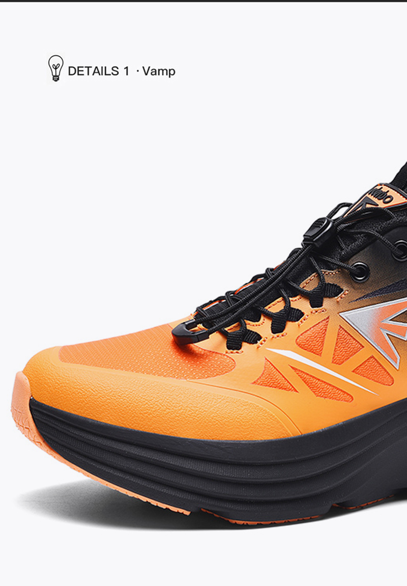 Edenbo men's shoes 2025 new four seasons breathable urban outdoor hiking shoes men's thick bottom cushioning sports shoes