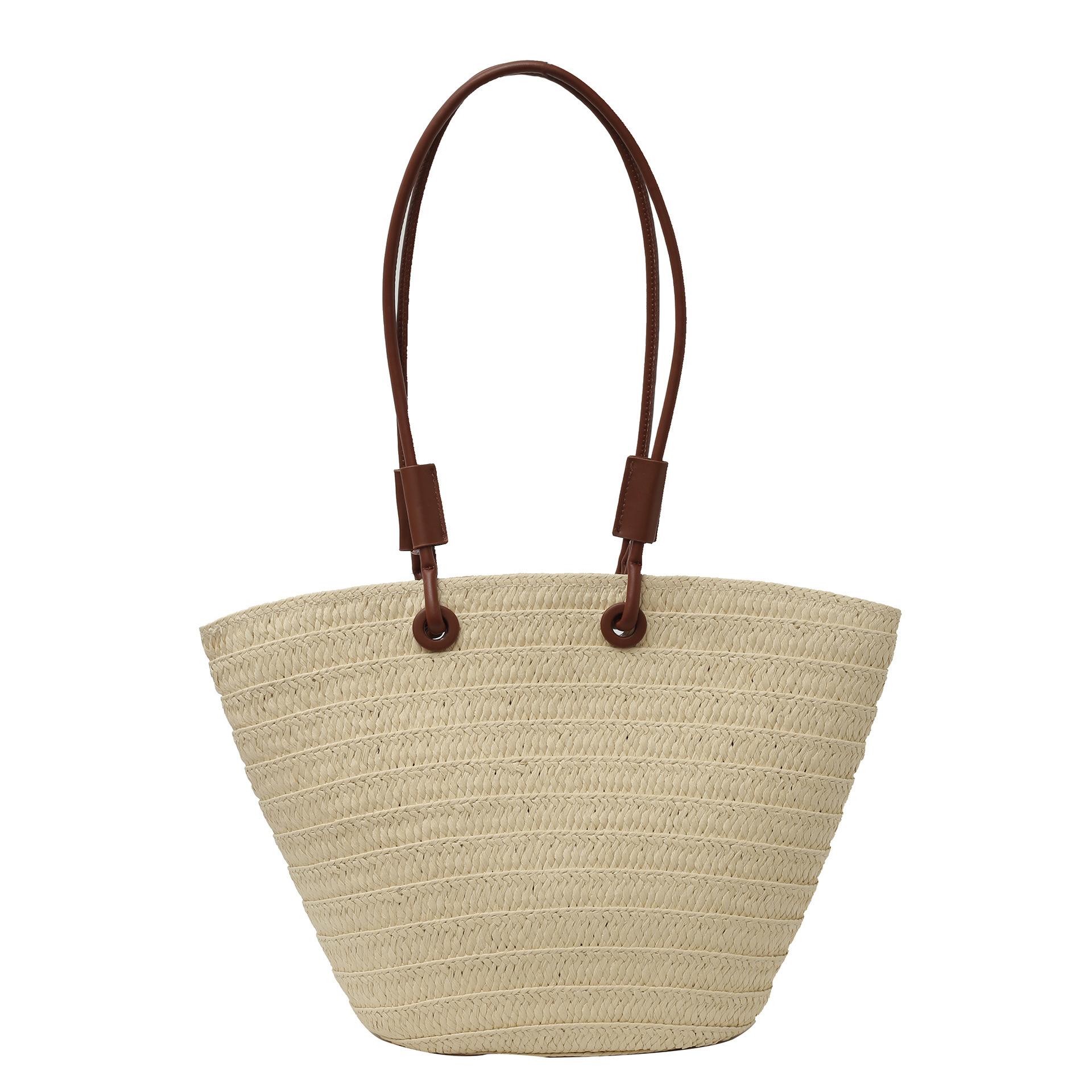 Free shipping designer French Style Straw Bag for Women Summer New Beach Vacation Bag Versatile Large Capacity Shoulder Bag Tote Bag