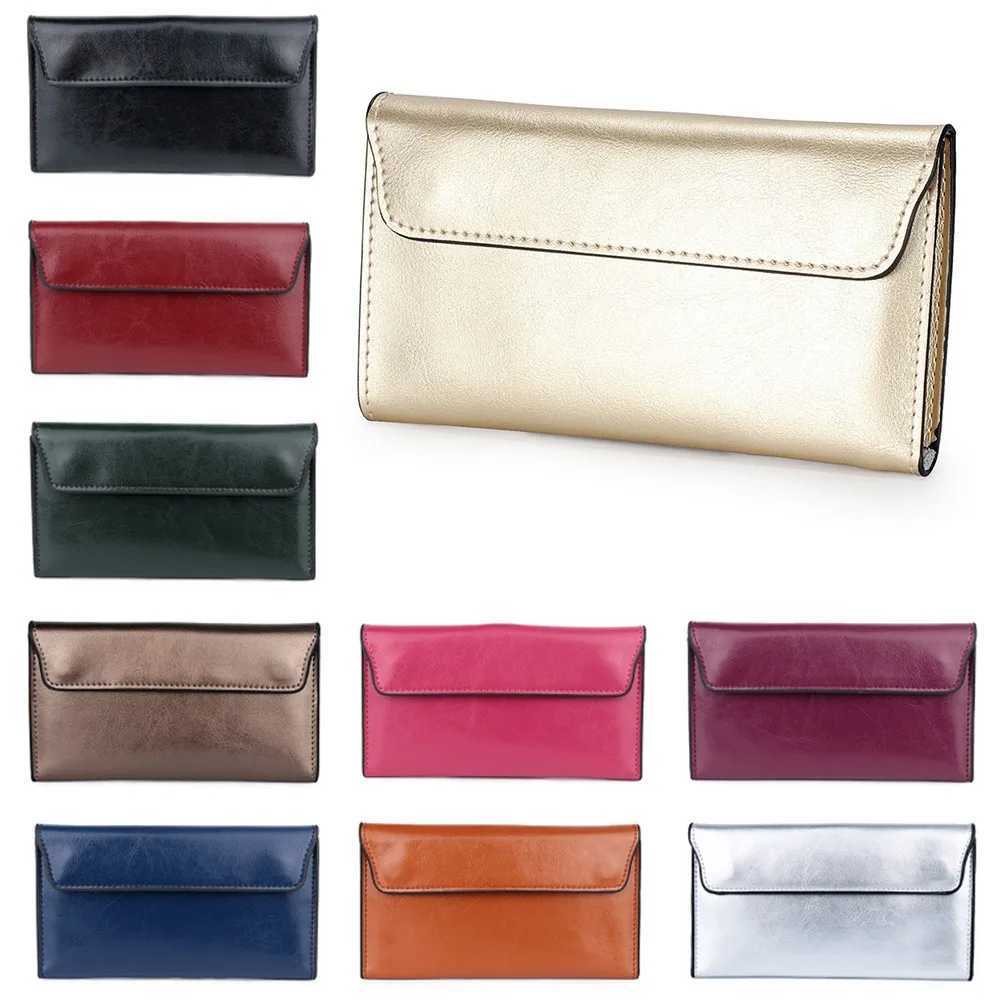 Portable Genuine Leather Wen LG Wallet Large Capacity Multi-purpose Cowhide Wallet Slim Fem Coin Purse Wen Y250707