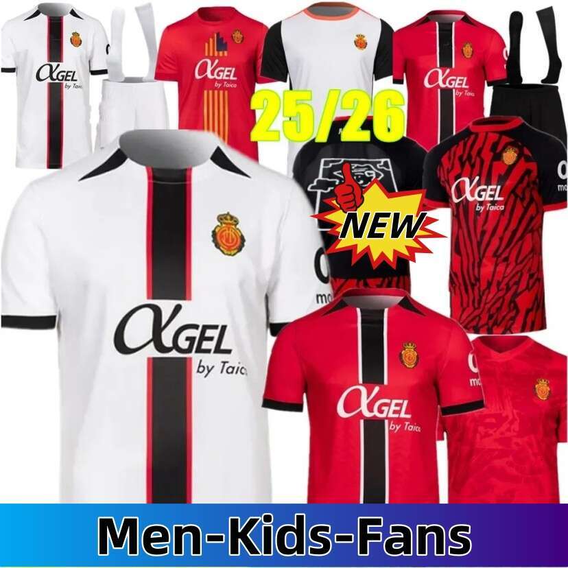 25 26 Mallorca Soccer Jerseys LARIN MURIQI DANI RCD RODRIGUEZ 2025 Football Shirts VALJENT ASANO ABDON S.DARDER MASCARELL Men kids kits Uniforms NAVARRO J.MOJICA
