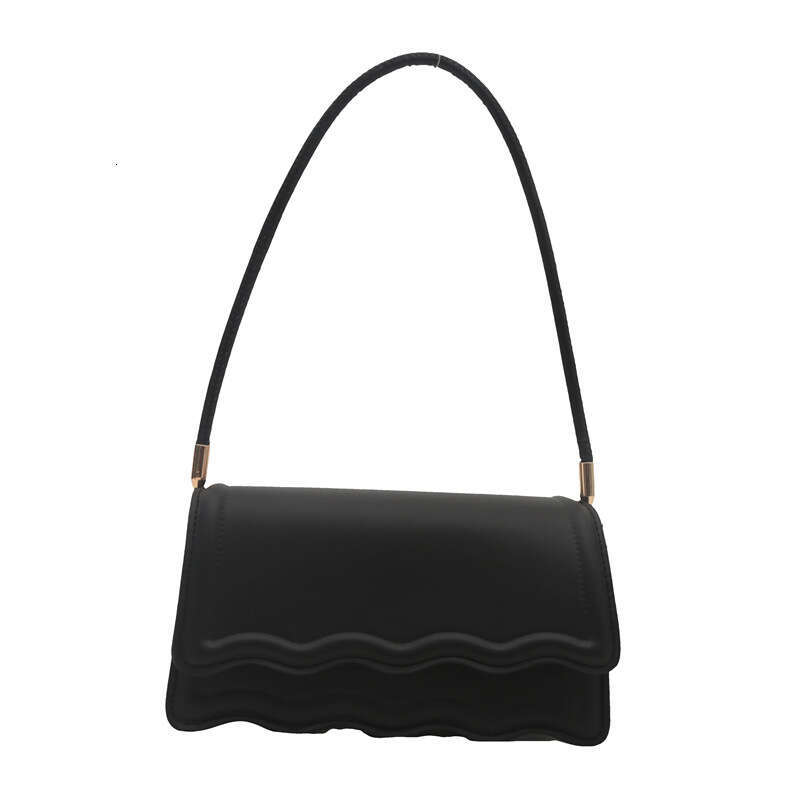 2025 Spring Autumn New Trendy Solid Color PU Shoulder for Women, Stylish and Elegant Lace Underarm Bag