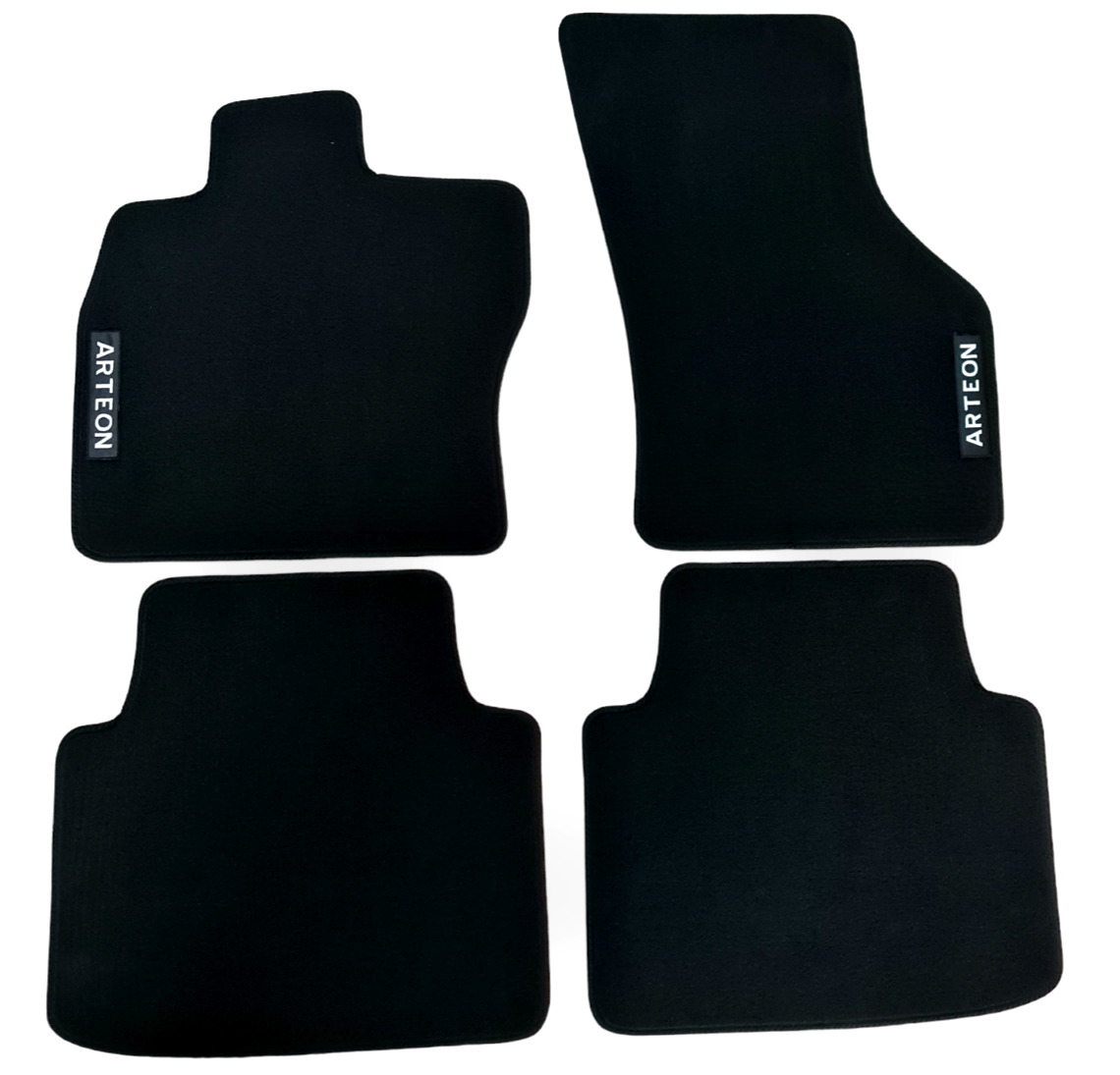 Car Floor Mats For VW Arteon Velour Waterproof Black Carpet Auto Liners New