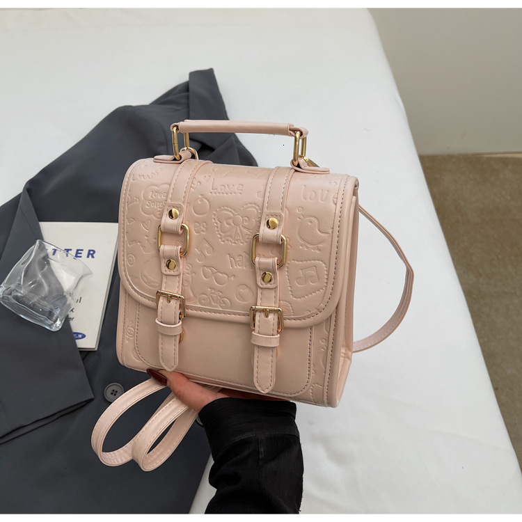 Free shipping designer Backpack for Women Travel Lightweight High Aesthetic 2025 New Niche Design High-end Street Fashion Student School Bag