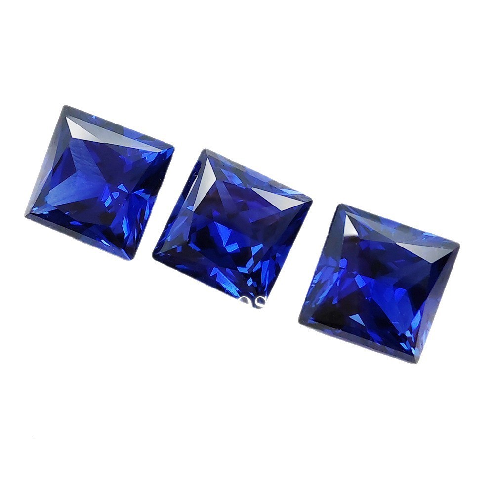 Aocai Gemstone Laboratory Synthetic Regenerated Royal Blue Multi-Shape Lift Method Cultivated Gemstone Loose Stone 231221
