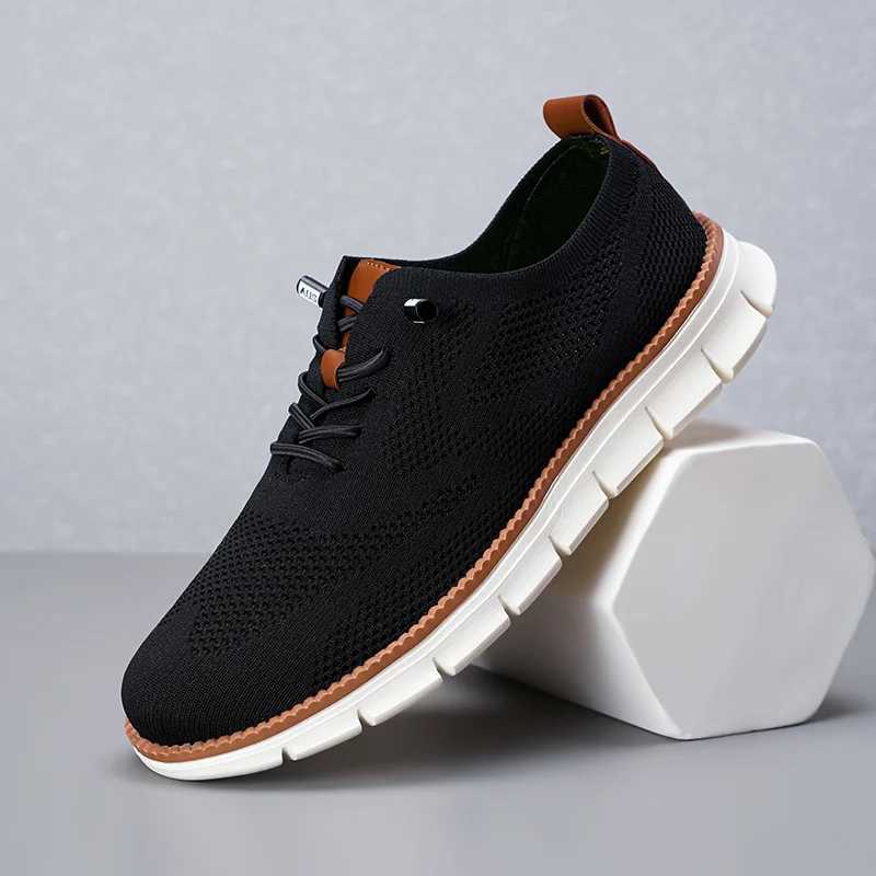 Mens Casual Shoes Non-slip Wear-resistant Mesh Breathable Lightweight Color Mahing Design Multifunctional Casual Sports Shoes Y250707