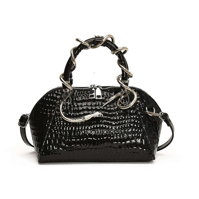 Women's 2025 New Fashion Stone Pattern Personality Versatile Handbag Crossbody Shell Bag