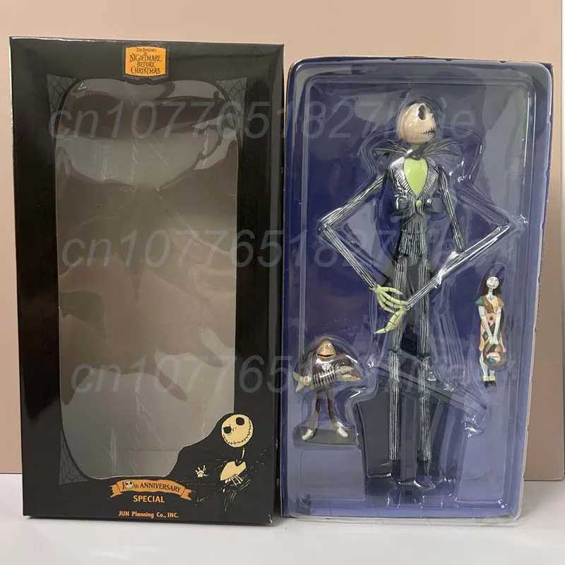 12 The Nightmare Before Christmas Jack Skellington Action Figure Jack Chair Special Version Model Toy Christmas Gift W250707