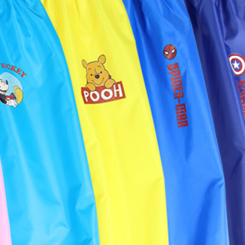 Disney unisex children's rain pants waterproof trousers Oxford cloth rain pants safety reflective strip design pants cartoon printed children