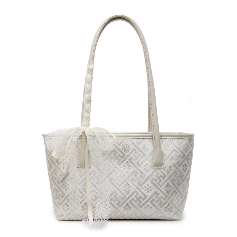 Free shipping designer New Chinese Style Tote Bag for Women 2025 New Trendy Fashion Versatile Shoulder Bag Niche Large Capacity Underarm Bag